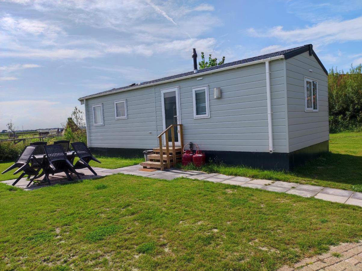 Weizicht Op Minicamping Hoogelande Chalet
